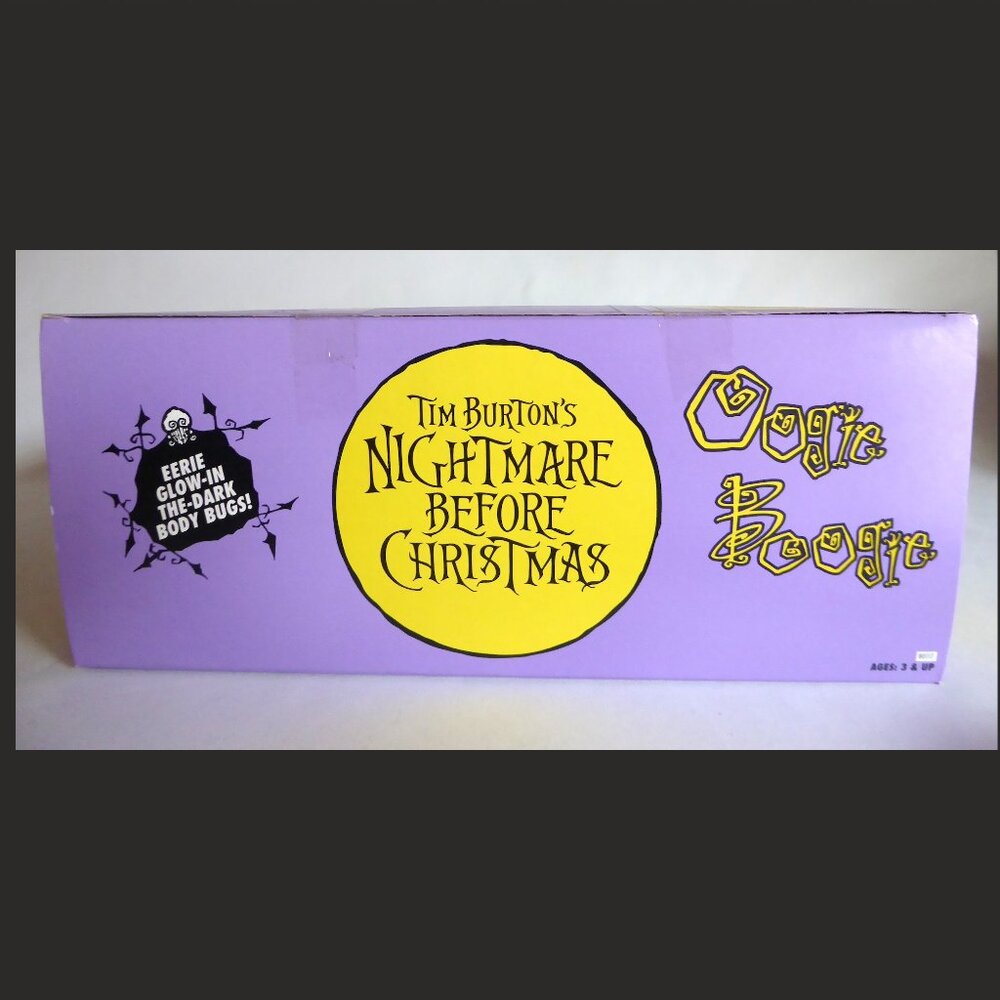 NEW VINTAGE 1993 HASBRO NIGHTMARE BEFORE CHRISTMAS OOGIE BOOGIE PLUSH WITH BUGS - Picture 8 of 10